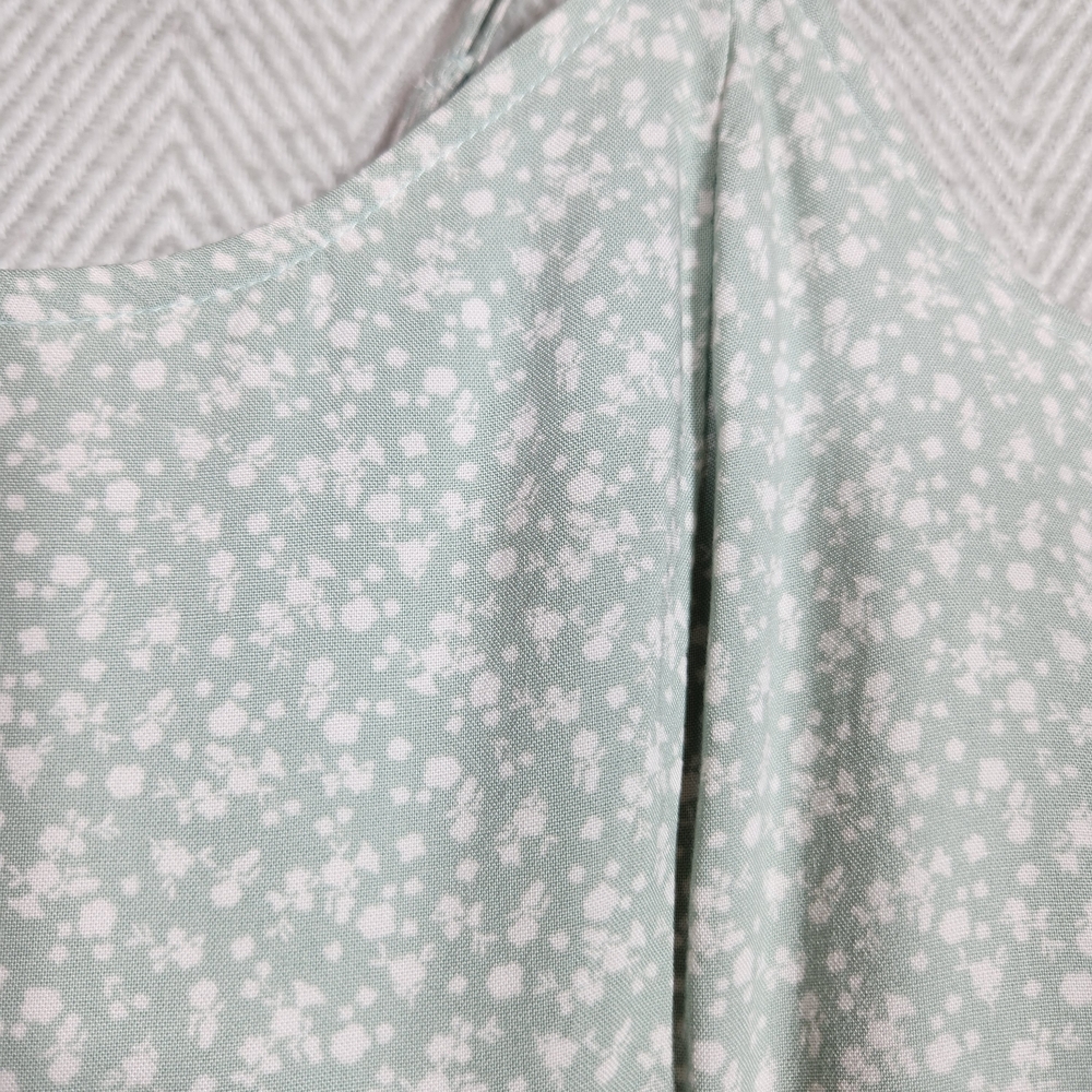 Hollister Mint Light Green Small Spaghetti Strap Lace Back Dress - Picture 13 of 14